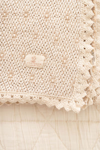NEW GRAIN CROCHET BLANKET || SAND