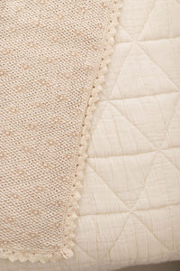 NEW GRAIN CROCHET BLANKET || SAND