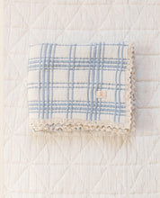 Load image into Gallery viewer, NEW GRAIN FRENCH PLAID QUILT || POWDER
