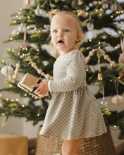Load image into Gallery viewer, QUINCY MAE ALDA DRESS || FOREST STRIPE
