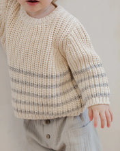 Load image into Gallery viewer, QUINCY MAE REX SWEATER || FOX STRIPE
