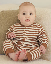 Load image into Gallery viewer, QUINCY MAE RELAXED JUMPSUIT || CEDAR STRIPE
