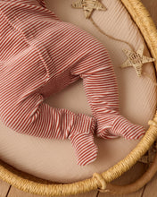 Load image into Gallery viewer, SALE - QUINCY MAE Hidden Snap Footie || Candy Stripe
