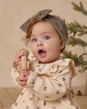 Load image into Gallery viewer, QUINCY MAE VELOUR BOW HEADBAND || FOREST
