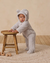 Load image into Gallery viewer, SALE - QUINCY MAE Bear Jumpsuit - Frost
