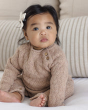 Load image into Gallery viewer, QUINCY MAE COZY HEATHER KNIT JUMPSUIT HEATHERED ALMOND
