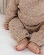 Load image into Gallery viewer, QUINCY MAE COZY HEATHER KNIT JUMPSUIT HEATHERED ALMOND
