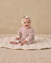 Load image into Gallery viewer, QUINCY MAE RELAXED JUMPSUIT MULBERRY STRIPE
