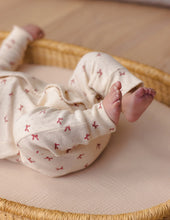 Load image into Gallery viewer, QUINCY MAE LONG JOHN RED BOWS
