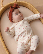 Load image into Gallery viewer, QUINCY MAE LONG JOHN RED BOWS
