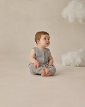 Load image into Gallery viewer, QUINCY MAE KNIT JUMPSUIT HEATHERED SKY
