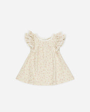 Load image into Gallery viewer, QUINCY MAE FLUTTER DRESS || PRIMROSE
