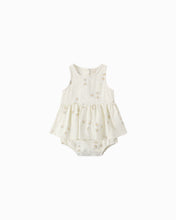 Load image into Gallery viewer, QUINCY MAE SKIRTED TANK ROMPER BIRDS
