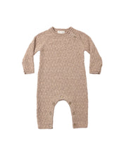 Load image into Gallery viewer, QUINCY MAE COZY HEATHER KNIT JUMPSUIT HEATHERED ALMOND
