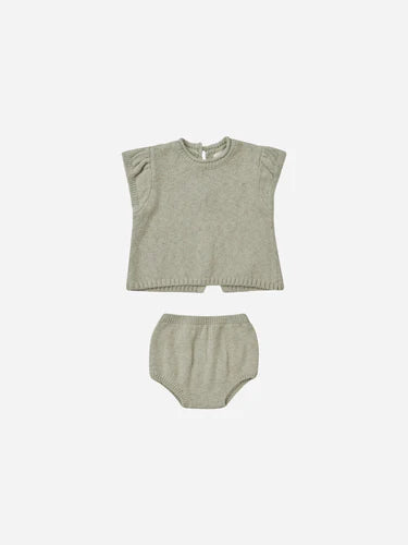 SALE - QUINCY MAE PENNY KNIT SET || SAGE