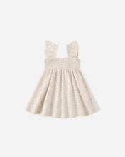 Load image into Gallery viewer, QUINCY MAE SMOCKED JERSEY DRESS DITSY
