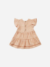 Load image into Gallery viewer, QUINCY MAE LILY DRESS || MELON GINGHAM
