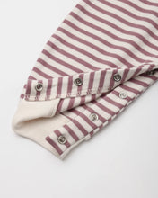 Load image into Gallery viewer, QUINCY MAE RELAXED JUMPSUIT MULBERRY STRIPE
