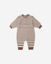 Load image into Gallery viewer, QUINCY MAE RELAXED JUMPSUIT || CEDAR STRIPE
