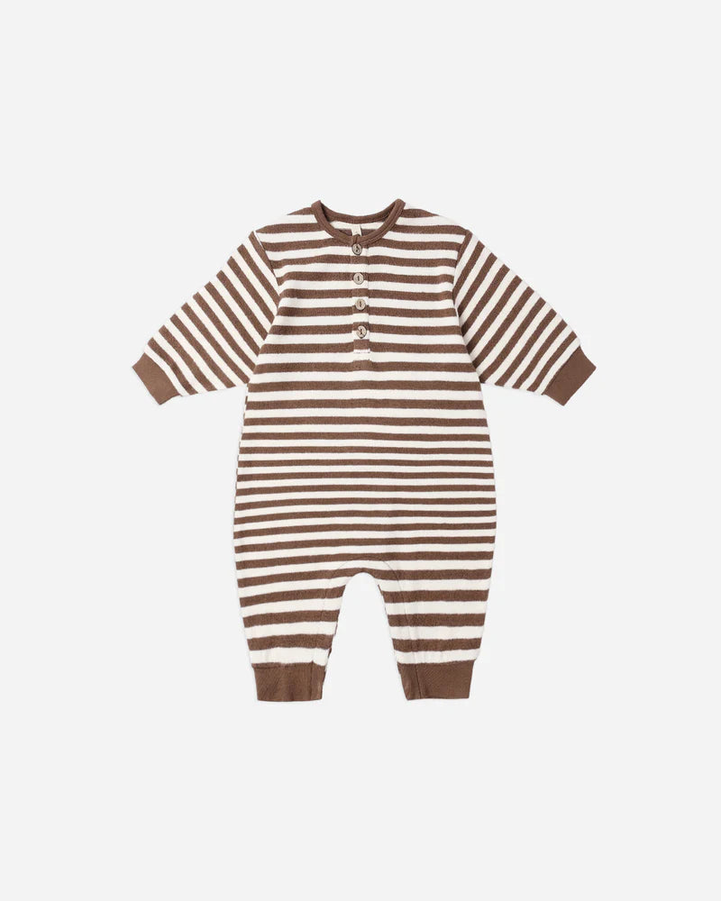 QUINCY MAE RELAXED JUMPSUIT || CEDAR STRIPE