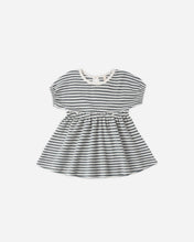 Load image into Gallery viewer, QUINCY MAE ANNIE DRESS OCEAN STRIPE
