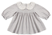 Load image into Gallery viewer, QUINCY MAE CALLIE DRESS BLUE GINGHAM
