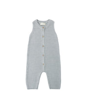 Load image into Gallery viewer, QUINCY MAE KNIT JUMPSUIT HEATHERED SKY
