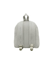 Load image into Gallery viewer, QUINCY MAE MINI BACKPACK SAGE GINGHAM
