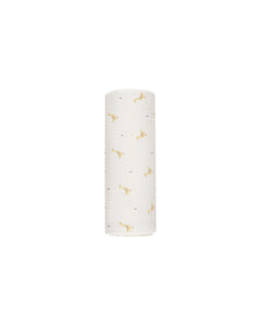 QUINCY MAE WOVEN SWADDLE || GEESE