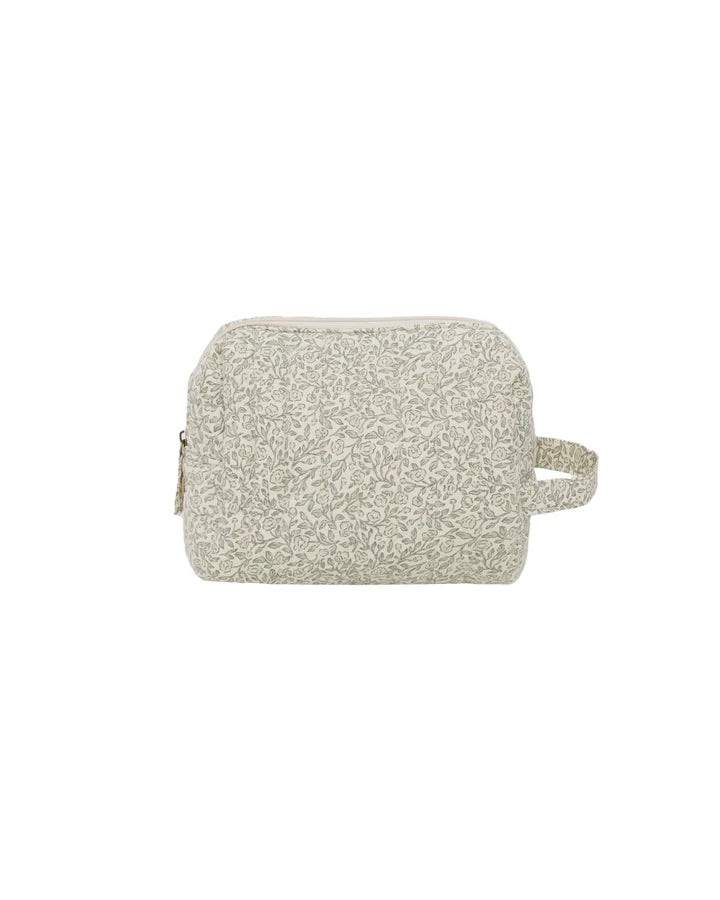 QUINCY MAE TOILETRY BAG || GREEN GARDEN