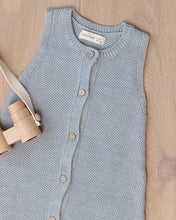 Load image into Gallery viewer, QUINCY MAE KNIT JUMPSUIT HEATHERED SKY
