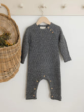 Load image into Gallery viewer, QUINCY MAE COZY HEATHER KNIT JUMPSUIT || INDIGO
