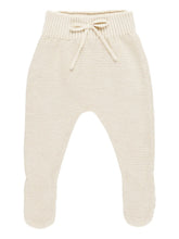 Load image into Gallery viewer, QUINCY MAE FOOTED KNIT PANT || NATURAL
