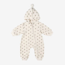 Load image into Gallery viewer, SALE - QUINCY MAE VELOUR ZIP JUMPSUIT || HOLLY BERRY
