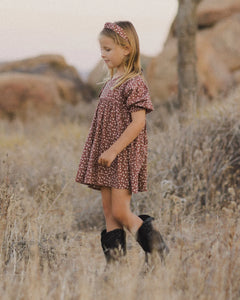 SALE - RYLEE & CRU JOLENE DRESS || ROSETTE