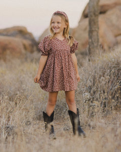 SALE - RYLEE & CRU JOLENE DRESS || ROSETTE