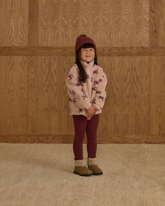 RYLEE + CRU LEGGING || BURGUNDY