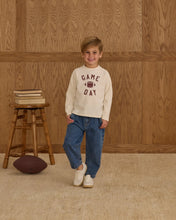Load image into Gallery viewer, RYLEE + CRU LONG SLEEVE PANELED TEE || GAME DAY
