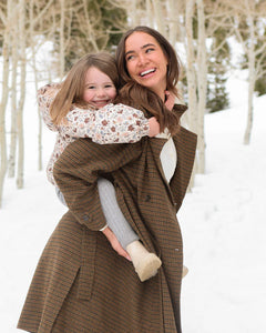 RYLEE + CRU TRENCH COAT | BROWN