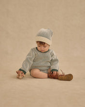 Load image into Gallery viewer, RYLEE + CRU BEANIE || GREEN STRIPE
