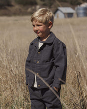Load image into Gallery viewer, RYLEE &amp; CRU CHORE COAT MIDNIGHT
