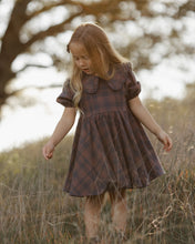 Load image into Gallery viewer, RYLEE &amp; CRU CAMILLE DRESS MIDNIGHT PLAID

