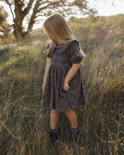 Load image into Gallery viewer, RYLEE &amp; CRU CAMILLE DRESS MIDNIGHT PLAID
