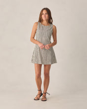 Load image into Gallery viewer, RYLEE + CRU WOMEN'S INDI MINI DRESS || WAVY STRIPE
