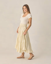 Load image into Gallery viewer, RYLEE + CRU WOMEN'S POINTELLE TEE IVORY
