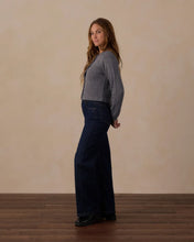 Load image into Gallery viewer, RYLEE &amp; CRU WOMEN'S FUZZY CARDIGAN MIDNIGHT
