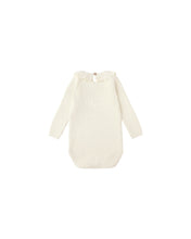 Load image into Gallery viewer, RYLEE + CRU RUFFLE COLLAR BODYSUIT || NATURAL
