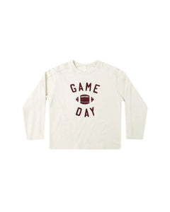 RYLEE + CRU LONG SLEEVE PANELED TEE || GAME DAY