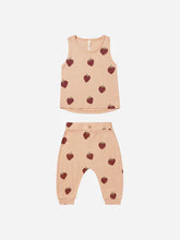 Load image into Gallery viewer, RYLEE &amp; CRU TANK + SLOUCH PANT SET || STRAWBERRIES
