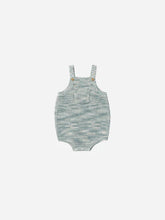 Load image into Gallery viewer, RYLEE &amp; CRU POCKETED KNIT ROMPER || HEATHERED BLUE
